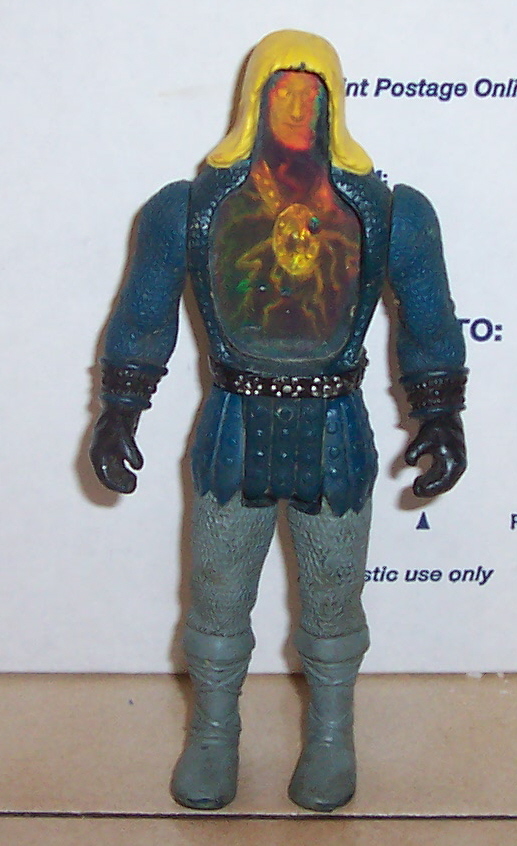 Super Naturals Thunder Bolt Action Figure Hologram Vintage 80's Tonka