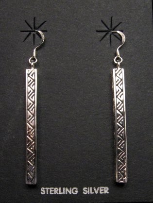 melanie lente turquoise dancing native stick earrings michael american