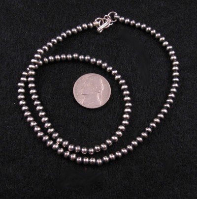 4mm navajo pearl necklace