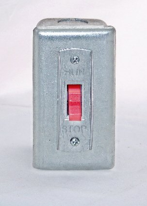 Image 0 of PS-1SG Elevator Run-Stop Pit Switch, Steel cover with Guard