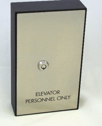 MKB-50108 Elevator Personnel Only Machine Room Key Box with 1 key