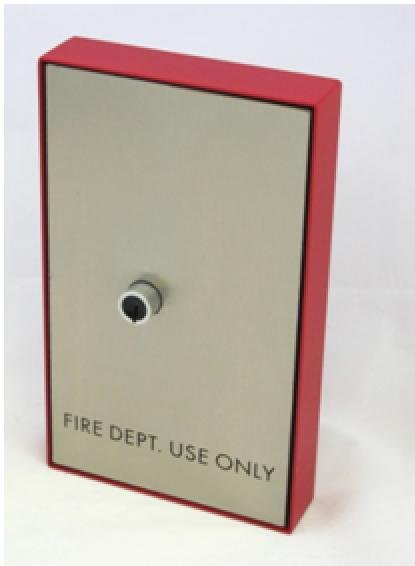 FSKB-25460 Elevator Fire Service Key Box, 25460 Lock