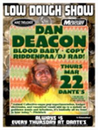 Image 0 of Deacon DAN DEACON 2007 Gig POSTER Portland Oregon Concert 
