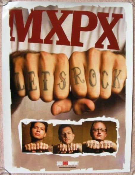 Image 0 of MXPX AlbumPOSTER Lets Rock 18x24 