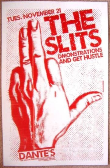 Image 0 of Slits THE SLITS Portland Oregon 2006 Gig Concert POSTER