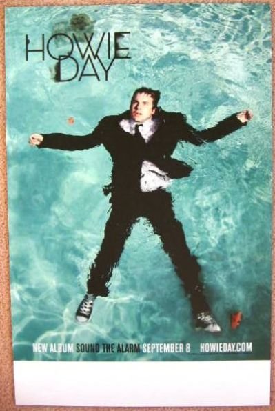 Image 0 of Day HOWIE DAY Album POSTER Sound The Alarm 2-Sided 