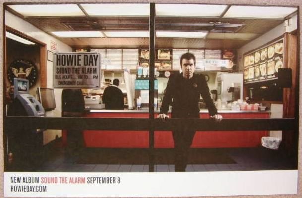Image 1 of Day HOWIE DAY Album POSTER Sound The Alarm 2-Sided 
