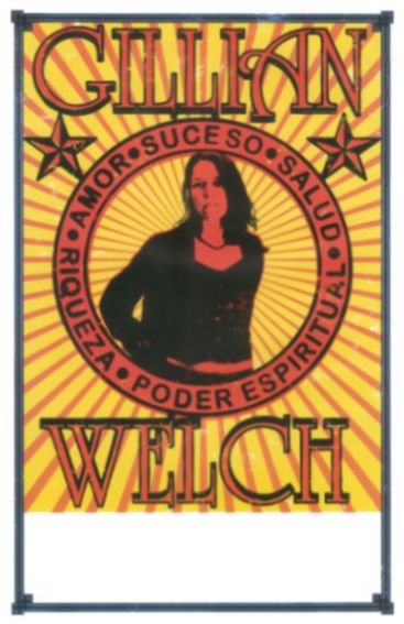 Image 0 of Welch GILLIAN WELCH 2005 POSTER Black Star Album 