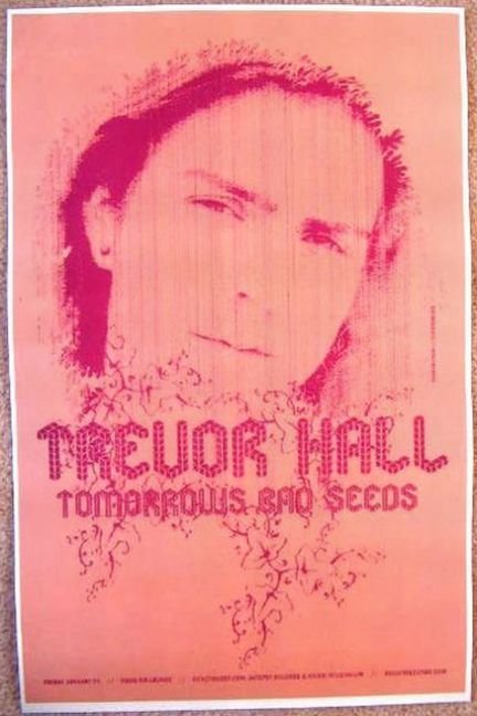 Image 0 of Hall TREVOR HALL 2010 Gig POSTER Portland Oregon Concert 