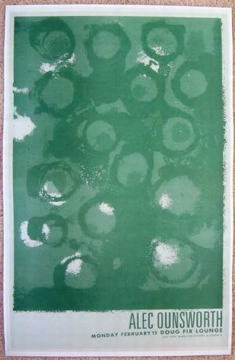 Image 0 of Ounsworth ALEC OUNSWORTH Clap Your Hands Say Yeah Oregon 2010 Gig Concert POSTER