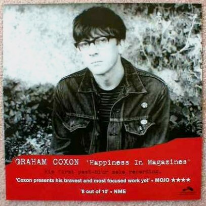 Image 0 of Coxon GRAHAM COXON Happiness In Magazines Album 2-Sided 12x12 POSTER