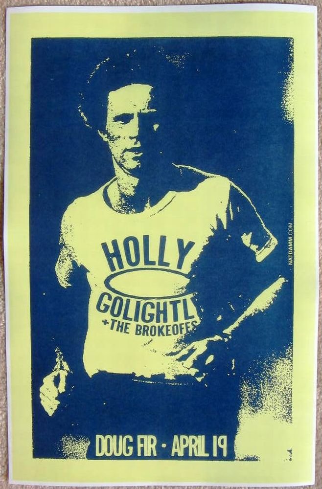 Image 0 of Golightly HOLLY GOLIGHTLY AND BROKEOFFS Portland Oregon 2010 Gig Concert POSTER