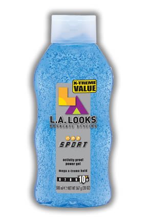 La Looks Extreme Hold Sport Gel 20 Oz