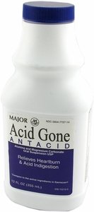 Acid Gone Antacid Suspension 1X355ml Mfg. By Major Pharmaceuticals