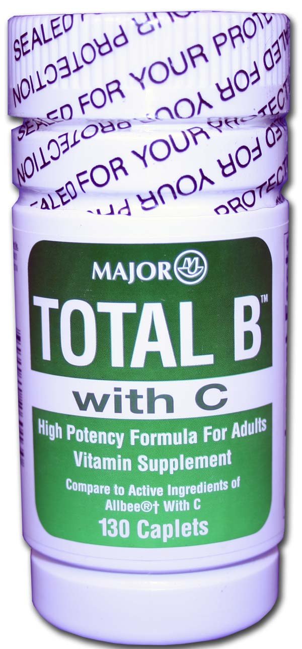 Image 0 of Total B W/C Tablets 130 By Major Pharmaceutical