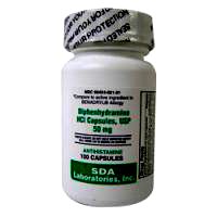 Image 0 of Diphenhydramine 50 Mg 100 Capsule Qualitest By Par Pharmaceutical