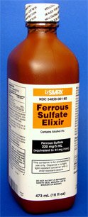 Image 0 of Ferrous Sulfate 220Mg-5Ml Elixir 473 Ml By Silarx Pharmaceutical