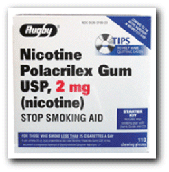 Image 0 of Nicotine 2 Mg Mint Gum 20 By Rugby Major Lab