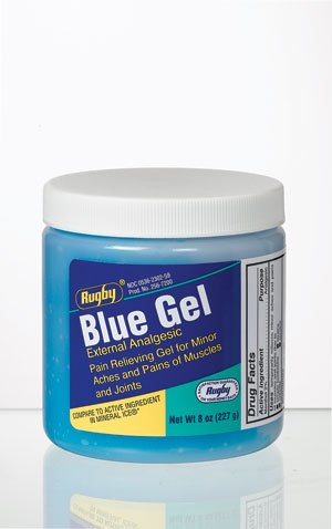 Image 0 of Muscle Relief Blue Gel 8 oz by Rugby Major