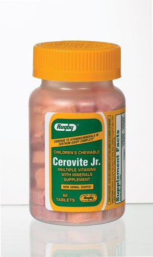 Image 0 of Cerovite Jr Chew able 60 By Rugby Major Lab