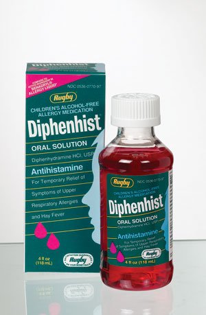 Diphenhist 12.5Mg/5Ml Solution 4 Oz By Major Rugby Labs