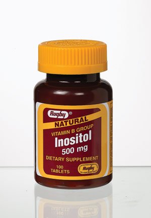 Inositol 500 Mg Tabs 100 By Rugby Major Lab