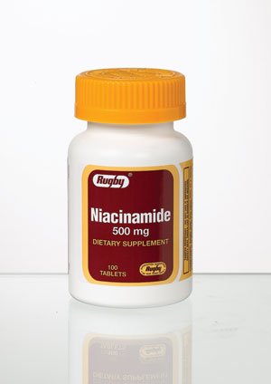 Image 0 of Niacinamide 500 Mg Tabs 100 By Rugby Major Lab