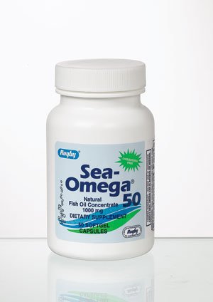 Image 0 of Sea Omega 1000 Mg Capsules 50 By Rugby Major Lab