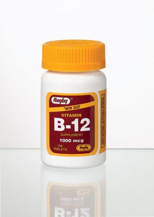 Image 0 of Vitamin B12 1000 Mcg 100 Tabs By Rugby Major Lab