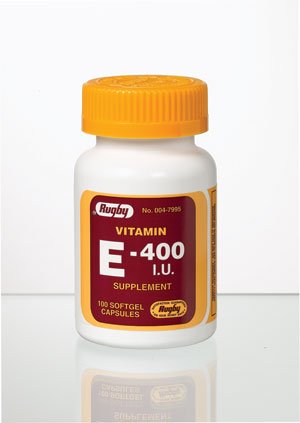 Image 0 of Vitamin E 400IU 100 Capsules By Rugby Major Lab