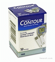 Contour Test Strips 50 Ct By Ascensia Diabetes Care