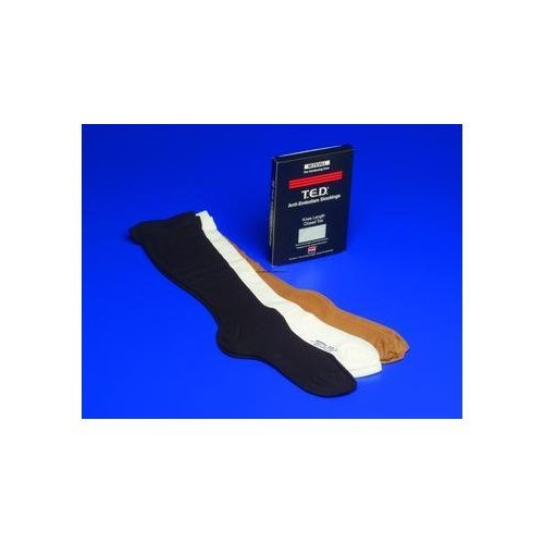 Image 0 of Ted Knee Hi Stockings Beige Large Extra Large 1X2 Each By Can - Am Care Llc