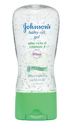 Johnson's Baby Oil Gel Aloe Vera With Vitamin E 6.5 Oz