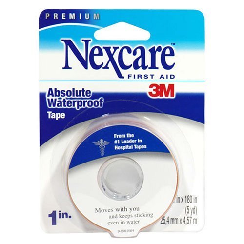 Nexcare First Aid Absolute Waterproof Premium 1 Inch X 5 Yard Tape 1 Ct.