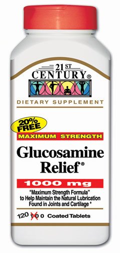 Image 0 of 21St Century Glucosamine Relief 1000 Mg 120 Tablet