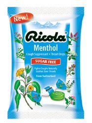 Ricola Menthol Sugar Free Lozenges 19 Each