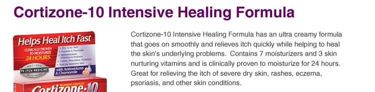 Cortizone 10 Intensive Healing Formula 1 Oz