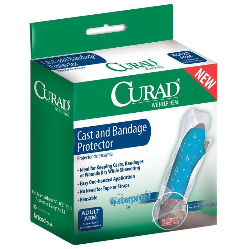 Image 0 of Curad Cast Bandage Protector Arm For Adults 2 Ct.