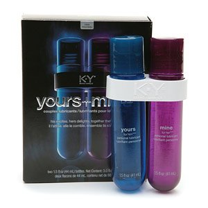 K-Y Yours + Mine Couples Lubricants 3 oz