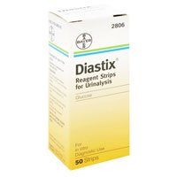 Image 0 of Diastix Reagent Strips For Urinalysis For Glucose 50 Ct