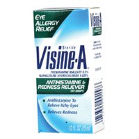 Visine-A Eye Allergy Relief Eye Drops 0.5 Oz