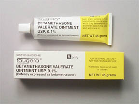 Betamethasone Valerate 0.1% Ointment 45 Gm By Fougera & Co.