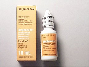Blephamide 10-0.2% Drops 10 Ml By Allergan Inc.