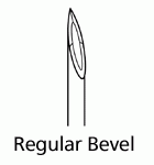 BD Needle General Regular Bevel 1'' 23G 100 Ct.