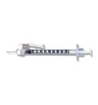 BD Safetyglide Syringe 1/2'' 29G x 1CC 100ct