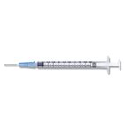 BD Tuberculin Syringe 1/2'' 27Gx1 Ml 100 Ct.