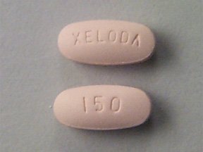 Xeloda 150 Mg Tabs 60 By Genentech Inc. 