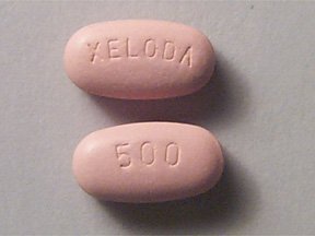 Image 0 of Xeloda 500 Mg Tabs 120 By Genentech Inc 
