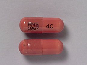 Image 0 of Zerit 40 Mg Caps 60 By Bristol-Myers. 