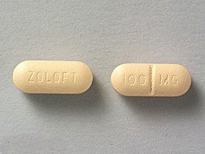 Zoloft 100 Mg Tabs 30 By Pfizer Pharma